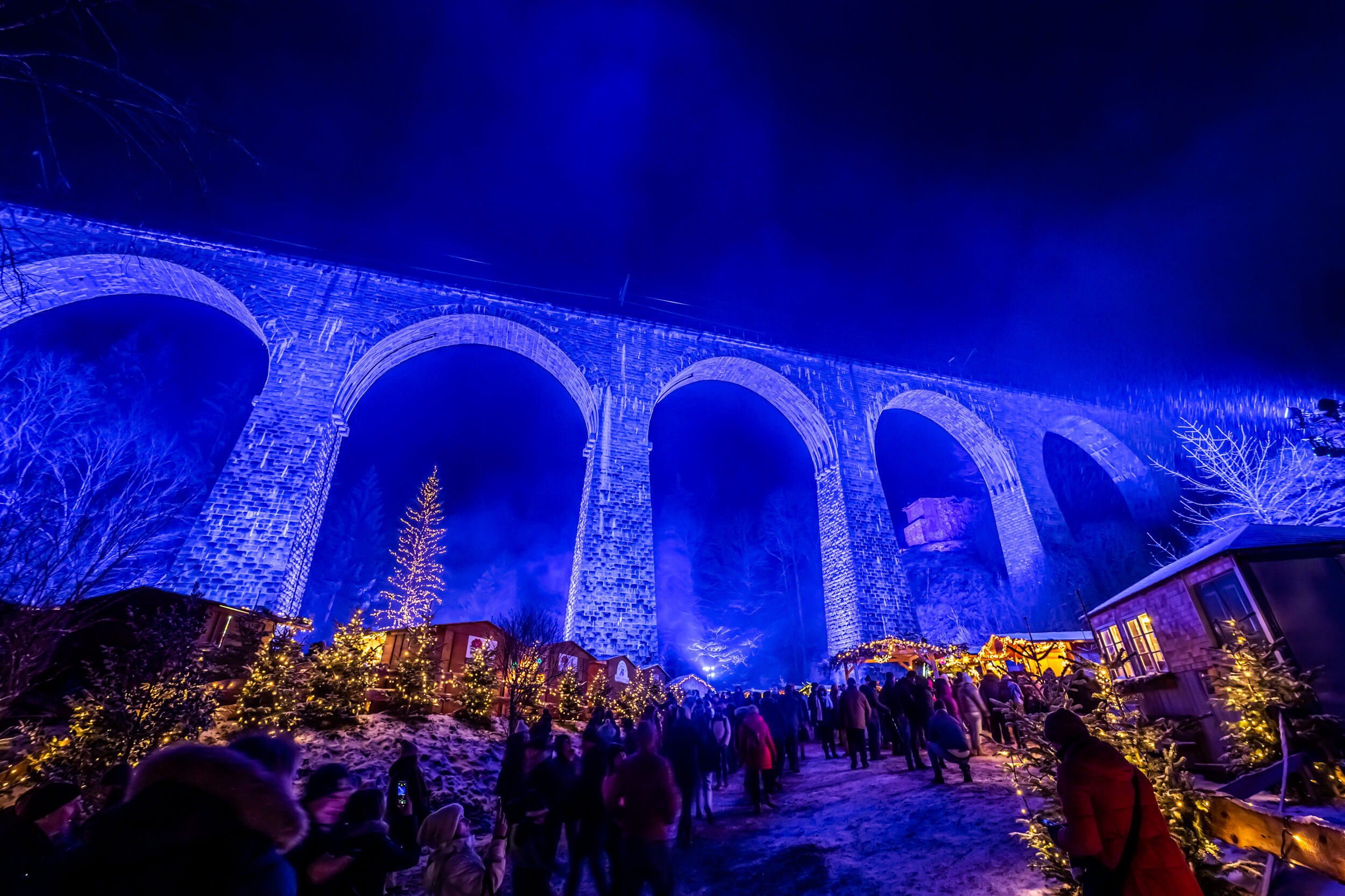 Weihnachtsmarkt in der Ravennaschlucht © Klaus Hansen
