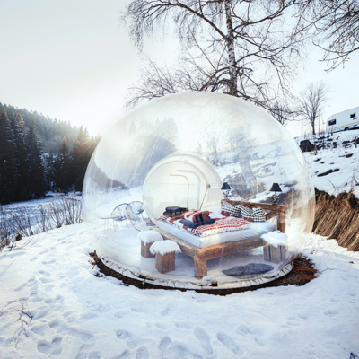 Campen mal anders geht im Bubble Ten beim Wilden Michel.
