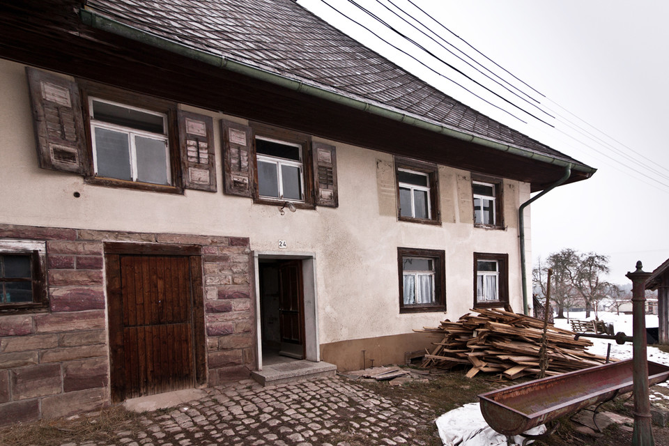 Der unter Denkmalschutz stehende Dommeshof in Hubertshofen nahe Eisenbach ist jahrhunderte alt.