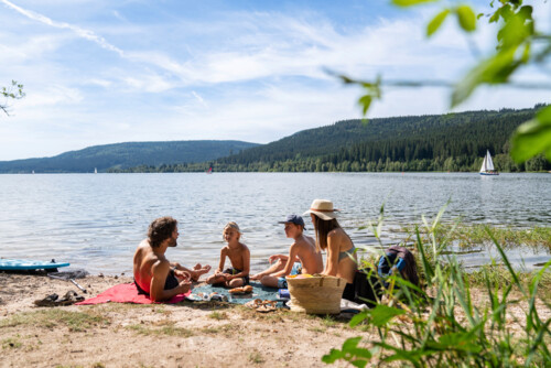Familien-Picknick am Schluchsee