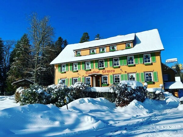 Feriengasthof Löwen im Winter