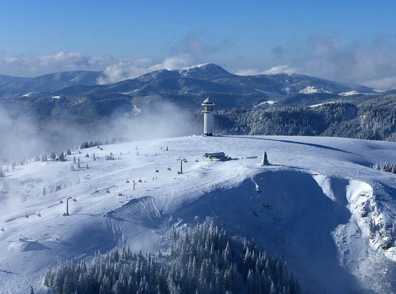 Der Liftverbund Feldberg stellt das größte Skigebiet im Hochschwarzwald dar.